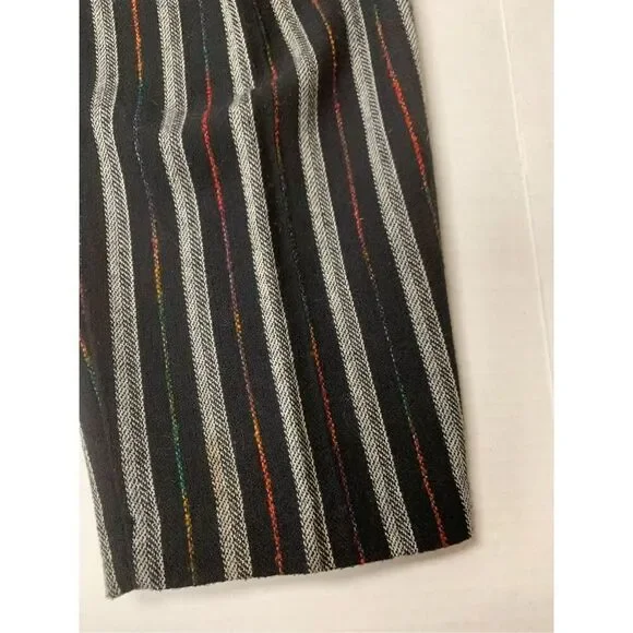 Vintage Wool Striped Pants - Picture 2 of 9